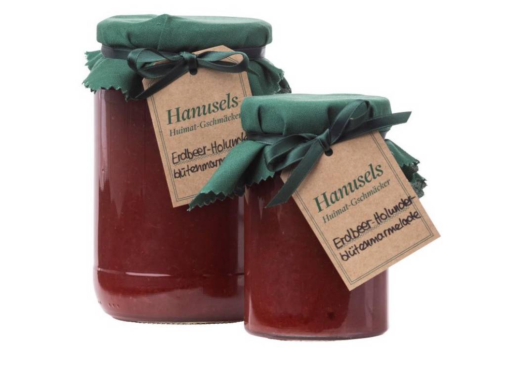 Erdbeer-Holunderblüten-Marmelade